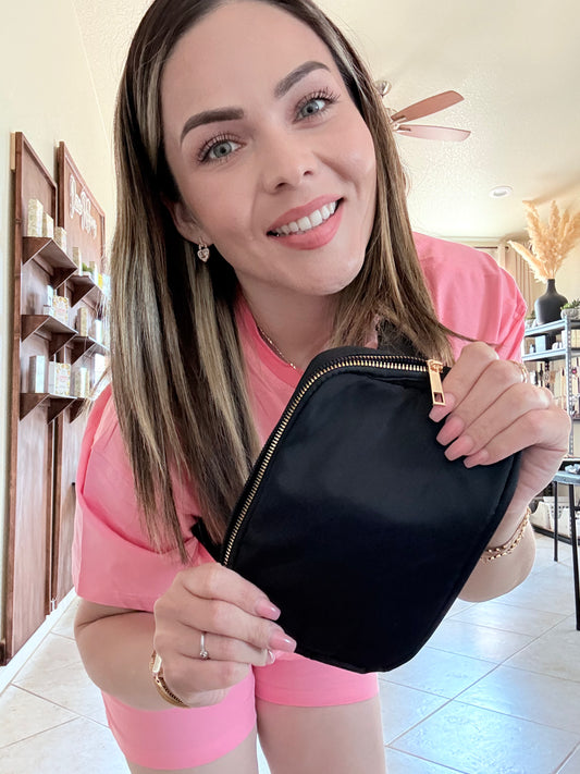 Black crossbody